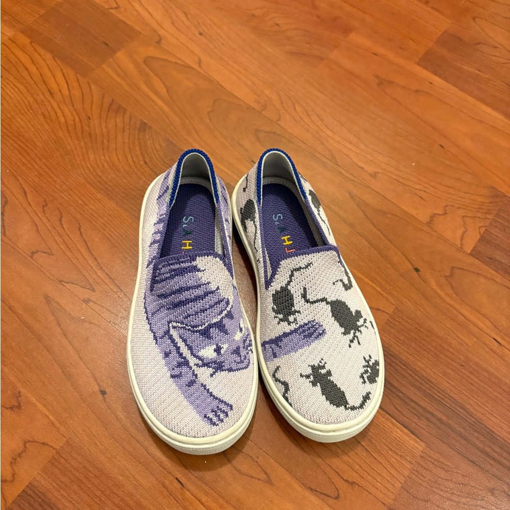 Rothy’s kids cat and mouse Slip-On Sneakers